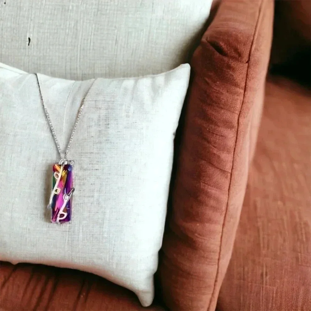 Crystal Bohemian Pendant Necklace